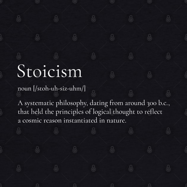 Stoicism Definition by StoicChimp